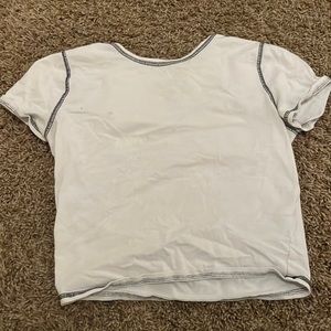 hollister baby tee